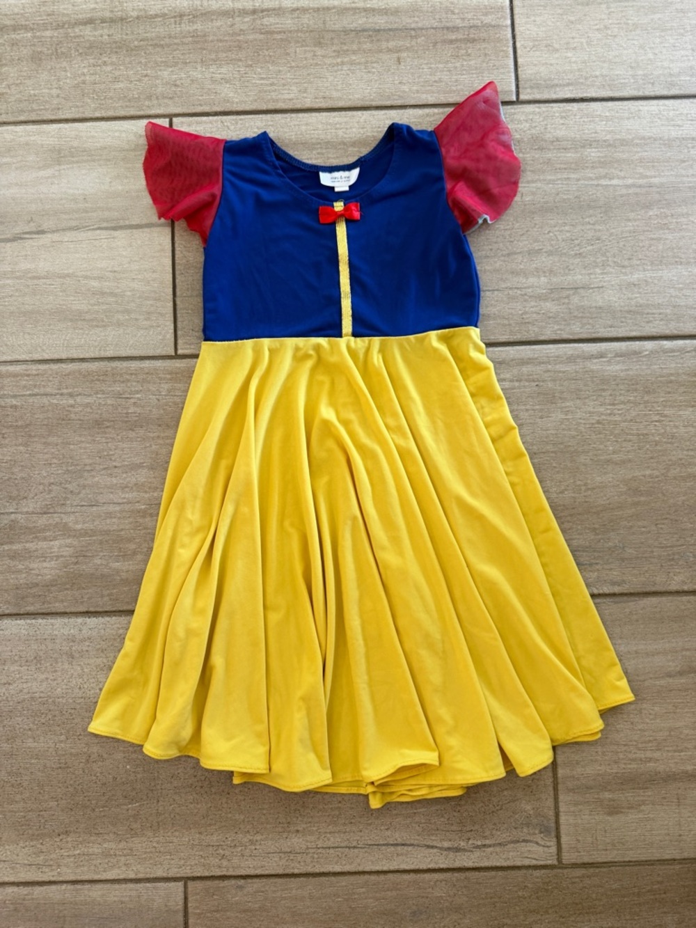 Girls' Fairytale Dress-Up Costume in Blue, Yellow & Red